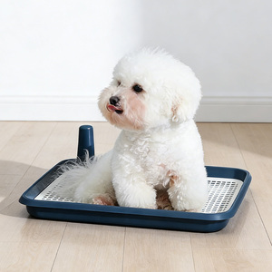 Bac à litière pour animaux de compagnie d'intérieur avec support amovible pour tapis absorbant pour chiots, anti-déversement d'urine, faible MOQ - Product Image 4