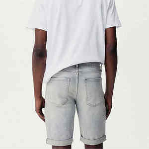 Pantalones Cortos de Mezclilla para Hombre de Alta Calidad, los Más Vendidos, con Logotipo Personalizado, Precio Económico - Product Image 5