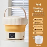 Hot <strong>Selling</strong> 6L Foldable Portable <strong>Washing</strong> <strong>Machine</strong> Automatic Washer With Spin for Dorm <strong>Baby</strong> Clothes Underwear and Home Use