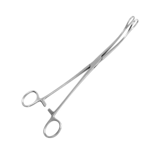 Pinza quirúrgica de acero inoxidable para sujetar esponjas, instrumento médico hospitalario - Product Image 2