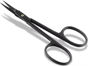 Tijeras de Uñas Profesionales Sharp Premium Black Plasma, de Acero Inoxidable, Hoja Curva, Ligeras, Reutilizables y Duraderas para Manicura - Product Image 3