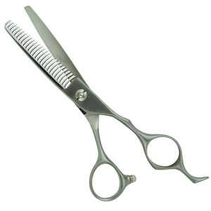 Ciseaux à effiler les cheveux de 6,0 pouces en acier inoxydable, ciseaux de barbier pour salons, ciseaux texturisants de haute précision avec dents pointues - Product Image 1