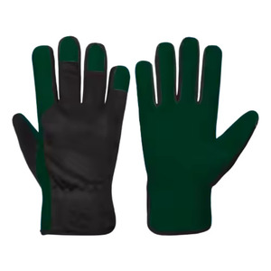 Gants de sécurité industriels robustes en cuir de chèvre confortables certifiés CE, antistatiques, anti-chaleur, 11 oz, pour l'assemblage - Product Image 4