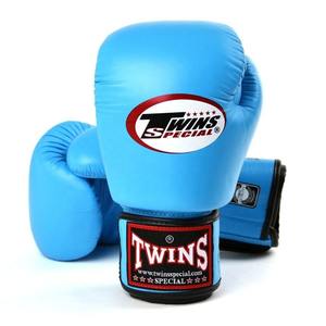 Guantes de Boxeo Twins Azul Cielo Personalizados al por Mayor, Guantes de Boxeo de Alta Calidad en Cuero Vacuno Genuino para Sparring y Combate - Product Image 5