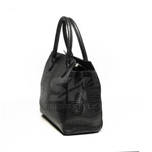 Bolso de Mano de Cuero Vacuno con Grabado de Cocodrilo, Directo de Fábrica, Bolso Bandolera de Moda para Mujer con Correa Ajustable - Product Image 2