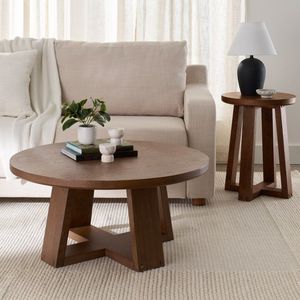โต๊ะกลมเอซรา รุ่นวอลนัทสำหรับห้องนั่งเล่น - Product Image 2