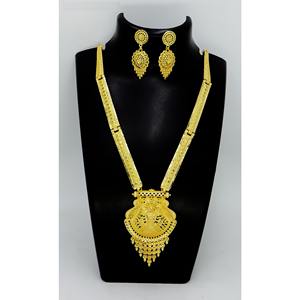 Collier court le plus vendu en vente conception de bijoux africains bijoux préférés bijoux de mariée plaqué or ensemble de colliers plaqués or - Product Image 5