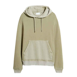 Servicio OEM, Sudaderas con Capucha para Hombre, 100% Algodón, Color Sólido, Talla y Logotipo Personalizables, Nueva Llegada - Product Image 1
