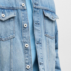 100% Cotton Denim <b>Jackets</b> <b>Men</b> Casual Solid Color Pocket <b>Thin</b> <b>Jacket</b> For <b>Men</b> Style High Quality <b>Men</b> Clothing Denim <b>Jacket</b> - Product Image 6