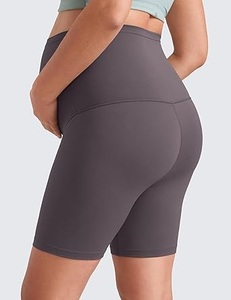 Shorts de maternité pour femmes enceintes, coupe slim, leggings de fitness, compression, extensibles, yoga, shorts de maternité - Product Image 2