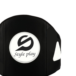 <b>Professional</b> <b>Light</b> Weight Belly Pad for Fight wear Cowhide Leather MMA Chest Kick Boxing Training Belly Safety Pad - Product Image 5