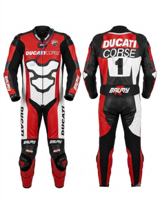 Combinaison de course sur piste Super MotoCP sur mesure pour homme en cuir de vache/crocodile 1 pièce, combinaison de moto/Traje sur mesure CE - Product Image 1