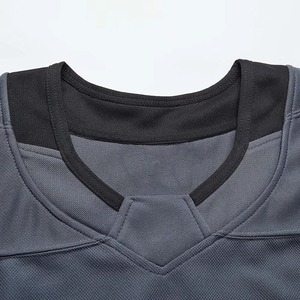 Maillots de hockey unisexes sur mesure, surdimensionnés, brodés et imprimés par sublimation avec le nom de l'équipe, tissu de qualité supérieure - Product Image 5