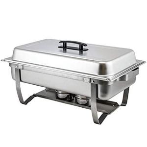 Durable Stainless Steel Chafing Dish Catering Buffet Food Warmer With Elegant Design For Wedding Party Service - Product Image 1