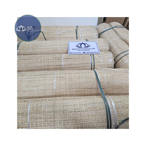 [MEJOR VENTA] |   Lámina de Mimbre Tejido, Rollo de Malla de Caña Blanqueada |   Para la fabricación de pantallas decorativas para puertas de armarios y cajones, decoración del hogar, Vietnam - Product Image 1