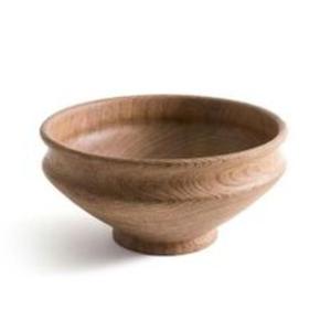 Tazón de madera con acabado natural, de gran capacidad, para servir ensaladas y mezclar ingredientes en la cocina del hogar. - Product Image 5