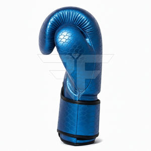 Guantes de Boxeo Profesionales de Cuero Hechos a Medida, de Alta Calidad, con Cierre de Gancho y Bucle, Transpirables, Cómodos y Duraderos para Entrenamiento - Product Image 2