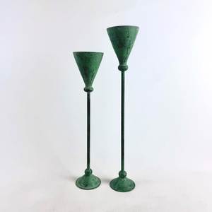 ชุดเชิงเทียนโลหะสีดำ 3 ชิ้น สำหรับตกแต่งบ้าน - Product Image 3