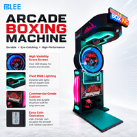 BLEE Meilleure Vente Machine d'Arcade de Boxe LED Testeur de Force de Frappe, Jeu à Monnayeur pour Centres Commerciaux et Salles de Jeux