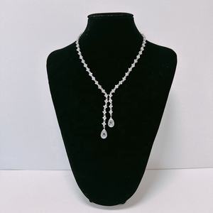 Clásico Dating White Jewelry CZ Collar - Product Image 2