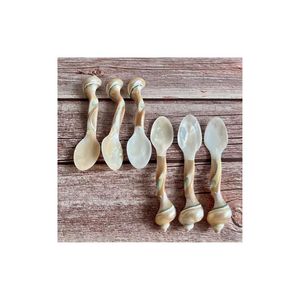 Juego de Cucharas Plateadas con Madreperla Exótica, Diseño Folclórico Vintage, Regalo Empresarial Ecológico de Vietnam - Lujo al por Mayor - Product Image 4