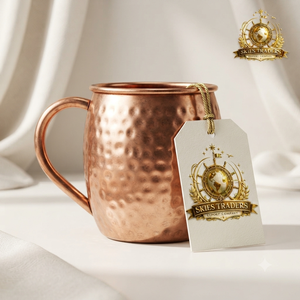 Engraved Floral Pattern Pure Copper <b>Moscow</b> <b>Mule</b> <b>Mug</b> Vintage Style Wholesale Metal Drinkware Cocktail Beer Tumbler Cup - Product Image 5