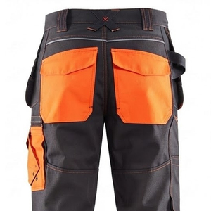 Pantalon de travail durable pour hommes, pantalon cargo multi-poches, pantalon utilitaire robuste, vêtements de travail pour l'industrie et la construction, poches de travail - Product Image 3