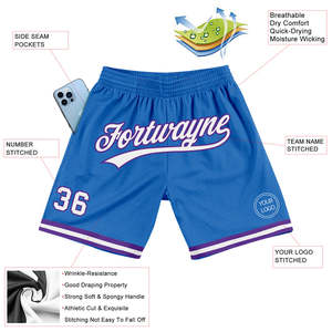 Wholesale Customized Sublimation Shorts 100% Polyester Sports Team Shorts <b>Custom</b> Club Shorts Training Shorts Personalized Print - Product Image 5