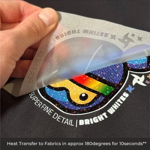 Pegatinas de Transferencia DTF, Película de Transferencia de Calor Personalizada para Impresión de Camisetas en Tela, Transferencia Directa a Película Lista para Prensar - Product Image 3