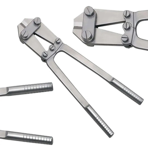 Cortador de PIN Ortopédico de Grado Quirúrgico, Acabado Dall, Doble Acción con Tornillo Ajustable, Material de Acero Inoxidable - Product Image 4