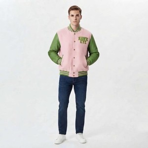 Chaqueta Varsity de Lana Extra Grande para Hombre, Estilo Urbano, de Invierno, con Botones, Talla Grande, de Secado Rápido, con Bordado, Marca Hawk Eye Sports - Product Image 4