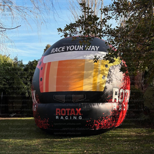 <span class=keywords><strong>Casco</strong></span> Inflable Gigante Atractivo para Carreras, <span class=keywords><strong>Casco</strong></span> Grande de Karting con Logotipo Personalizado, Modelo de <span class=keywords><strong>Casco</strong></span> de Motorsport para Publicidad de Eventos/Automovilismo - Product Image 3
