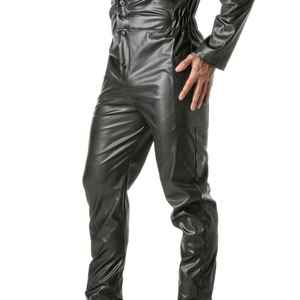Black Italian Lambskin Winter Solid <b>Track</b> <b>Suit</b> for Unisex Adults Heavyweight Eco-Friendly Design Reasonable Price <b>Track</b> <b>Suit</b> - Product Image 3