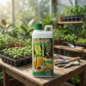 ปุ๋ยน้ำอินทรีย์สีน้ำตาลเข้มคุณภาพสูง ประสิทธิภาพดี ช่วยเร่งการเจริญเติบโตของพืชผลทางการเกษตร ด้วยกรดอะมิโนที่ละลายน้ำได้ เหมาะสำหรับพืชผลธัญพืช - Product Image 2
