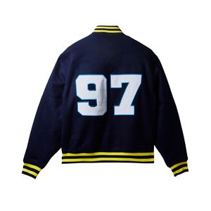 Best Quality Custom Letterman Varsity <b>Jackets</b> Wool Body Genuine leather Sleeves Winter Wear <b>Smart</b> and Stylish <b>Men's</b> <b>Jacket</b> - Product Image 4