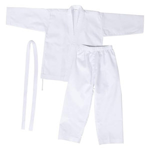 New Stitched Men Karate Uniform Custom Made Anti wrinkle Breathable High Quality Men Karate Uniform with in Wholesale Rate - Product Image 1