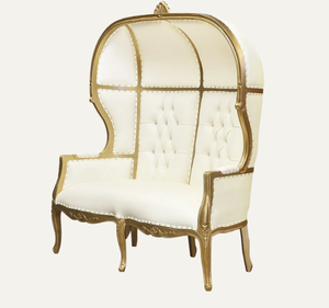 Silla de Trono Clásica Royal Dome, Madera de Caoba Sólida, Muebles Duraderos para Sala de Estar de Hotel y Apartamento - Product Image 2