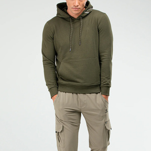 Fashionable Winter Casual Men's Pullover Hoodie Heavy Distressed Vintage Washed Oversized Stone Design Digital Fleece Cotton - Product Image 3