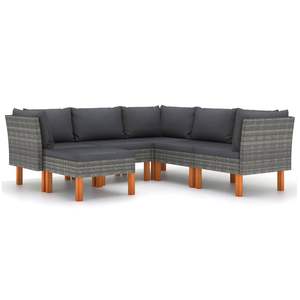 Conjunto de Muebles de Jardín Grises - Product Image 3