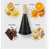 Handmatige metalen Japanse houten handgreep functionele keuken multifunctionele 3-in-1 fruit- en groenteschiller van roestvrij staal