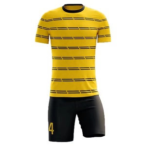High Quality Custom Logo Printed Men's Soccer Uniform 100%Polyester Wind Proof Eco-Friendly Men's Soccer Uniform - Product Image 2