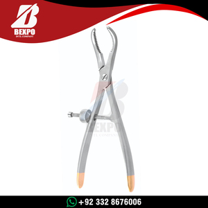 Pince de réduction osseuse dentée en acier inoxydable de 170 mm pour chirurgie osseuse - Product Image 5