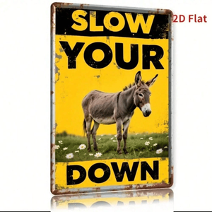 CIFbuy Targa in Alluminio Stile Rustico Vintage 8x12 Pollici, Decorazione Murale in Legno per Casa, Bar, Cucina, Stile Fattoria, per TikTok e Temu - Product Image 3