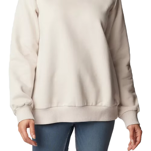 Sudadera de punto transpirable con efecto acid wash para mujer, novedad, 100% poliéster, estilo casual oversize para otoño. - Product Image 6