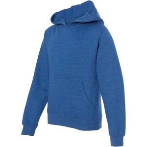 2025 Sudadera con capucha de invierno Youth Midweight Royal Heather XS Tamaño con bordado 3D Lavado con ácido - Product Image 2