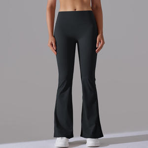 Wholesale Custom Active Wear High Waist Contour <b>Pocket</b> Yoga Pants Gym Workout Tights Sports Fitness <b>Leggings</b> - Product Image 3