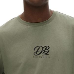 T-shirt personnalisé pour homme, coupe ajustée, coton premium extensible, col rond, manches courtes, tee-shirt décontracté tendance pour tous les jours et impression - Product Image 3