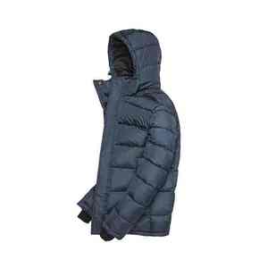 Blouson matelassé brillant à capuche de haute qualité pour homme – Manteau d'hiver décontracté léger, chaud et doux - Product Image 3