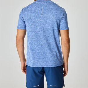 ชุดเสื้อยืดคอกลมพิมพ์ลายสไตล์สตรีทสำหรับผู้ชายและกางเกงขาสั้น ชุดเสื้อยืดออกกำลังกายกลางแจ้งและกางเกงวิ่งแบบสองชิ้น - Product Image 6