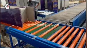 สายพานลำเลียงแบบลูกกลิ้งอุตสาหกรรม สายพานลำเลียงชนิดลูกกลิ้งสำหรับการขนส่งวัสดุในโรงงานผลิต - Product Image 2